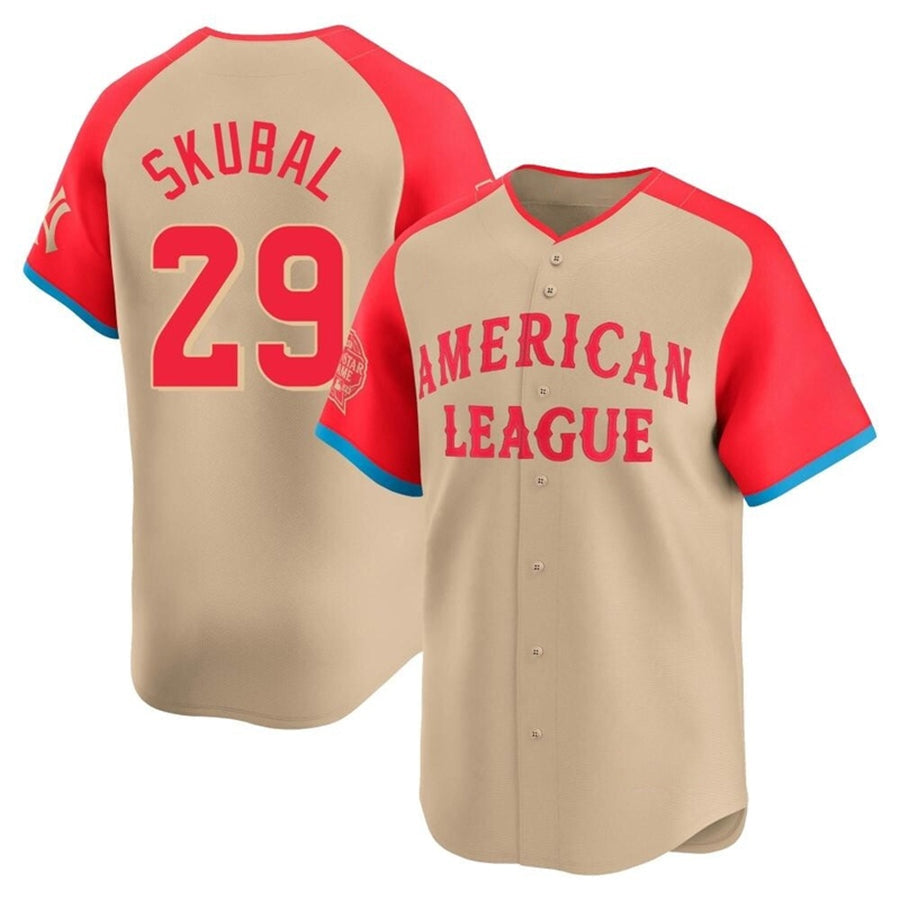 D.Tigers #29 Tarik Skubal Player American League All-Star Game Limited Baseball Jerseys