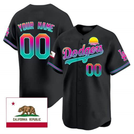 Custom LA.Dodgers City Style Vapor Premier Limited Baseball Jerseys