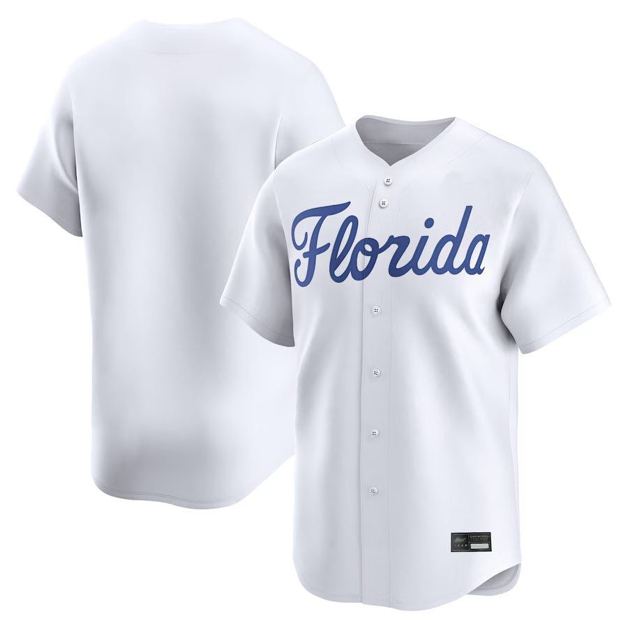 Florida Gators White Player College Jerseys -Limited Baseball Jerseys