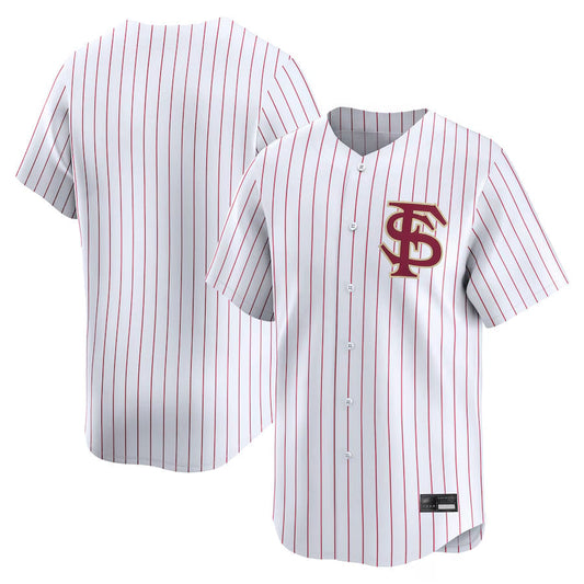 Florida State Seminoles Player White Pinstripe College Jerseys -Limited Baseball Jerseys