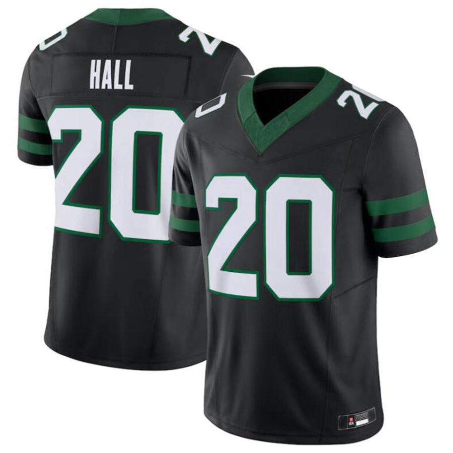 NY.Jets #20 Breece Hall Player Black Vapor F.U.S.E. Limited Football Jerseys