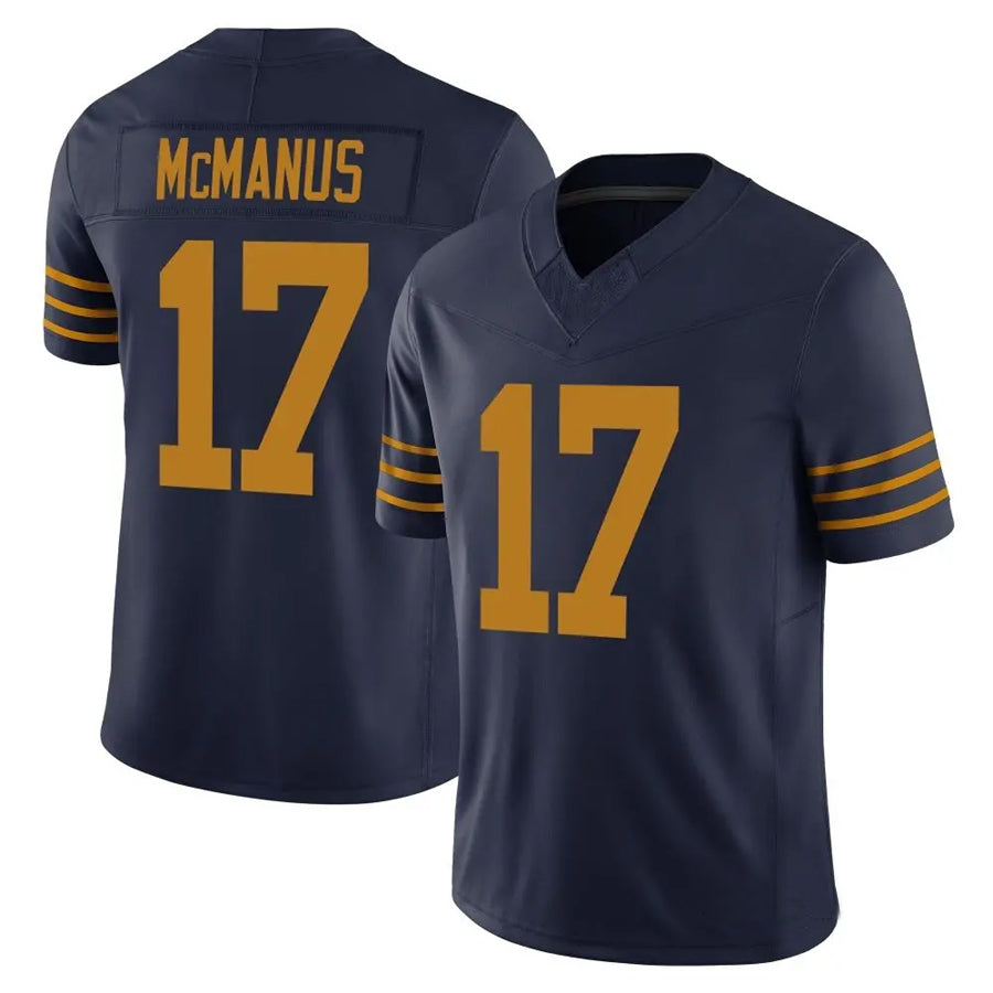 GB.Packers #17 Brandon McManus Player Navy The 1923 Classic Vapor F.U.S.E. Limited Game Football Jerseys