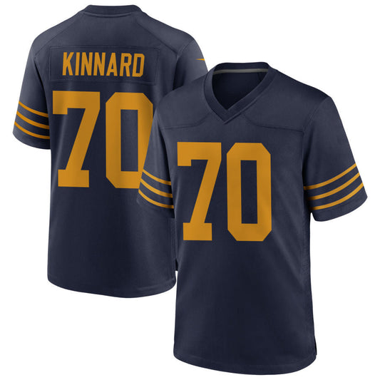 GB.Packers #70 Darian Kinnard Player Navy The 1923 Classic Game Football Jerseys