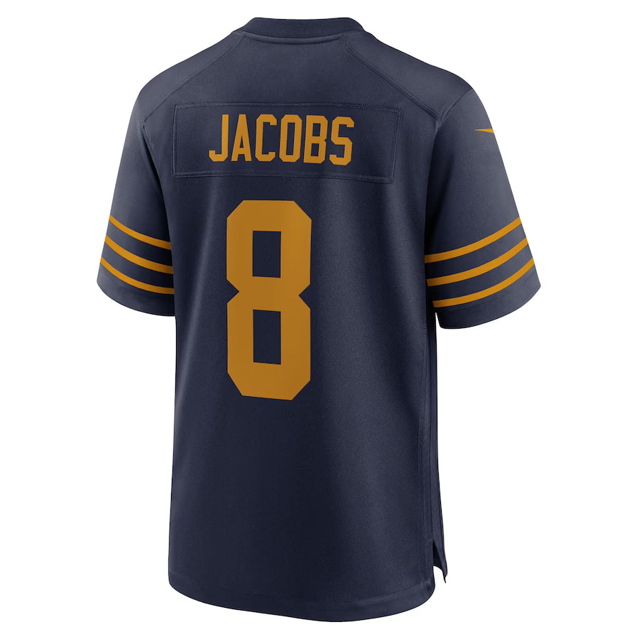GB.Packers #8 Josh Jacobs Player Navy The 1923 Classic Game Football Jerseys