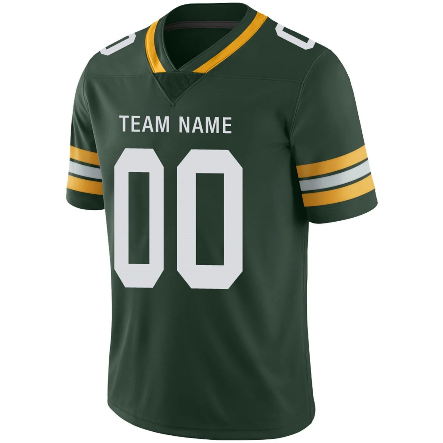 Custom GB.Packers Green Personalized Design Football Jerseys