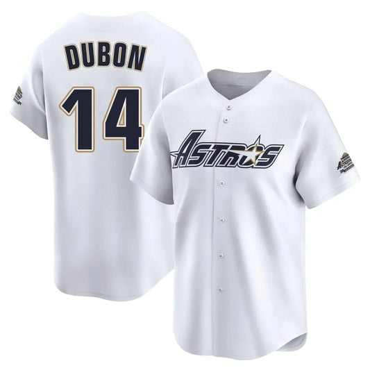 H.Astros #14 Mauricio Dubon Player White Replica World Series Champions Home Baseball Jerseys