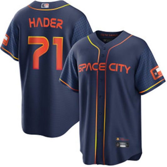 H.Astros #71 Josh Hader Player City Connect Baseball Jerseys