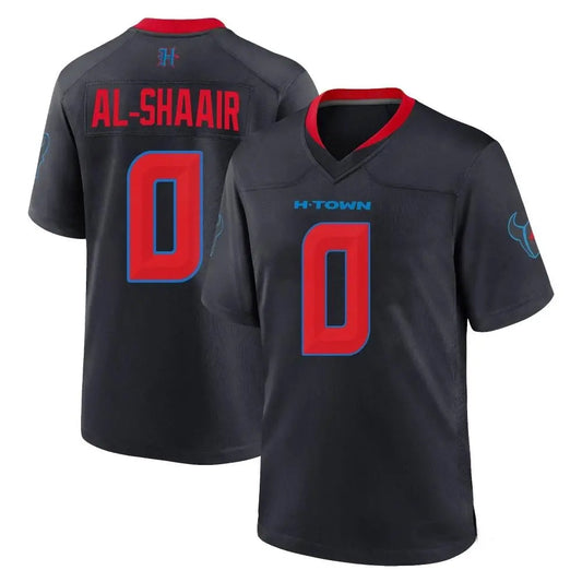 H.Texans #0 Azeez Al-Shaair Player Limited Navy Fashion Football Jerseys
