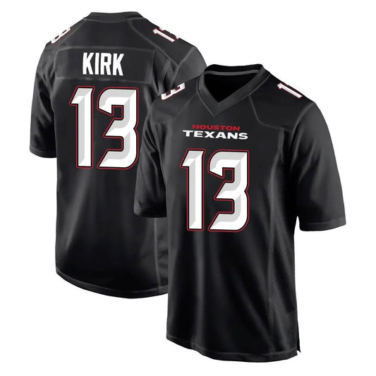 H.Texans #13 Christian Kirk Player Black Fashion Football Jerseys