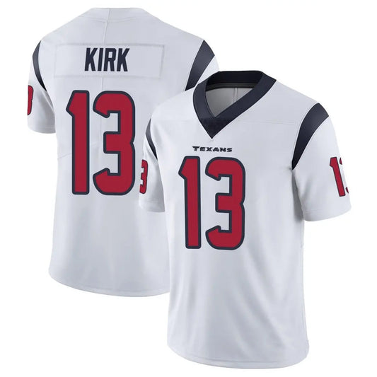 H.Texans #13 Christian Kirk Player White Vapor Limited Football Jerseys