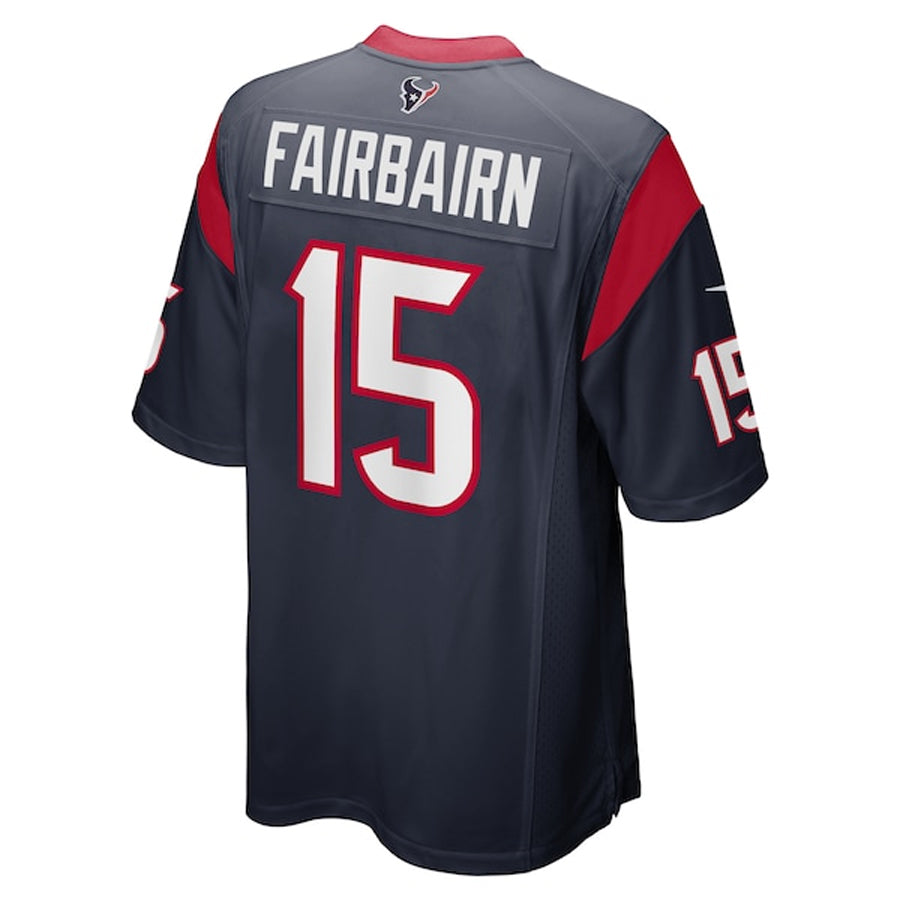 H.Texans #15 Ka'imi Fairbairn Player Navy Game Football Jerseys