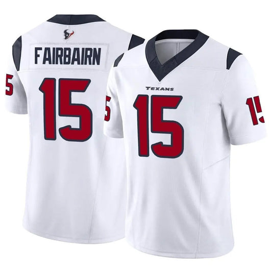 H.Texans #15 Ka'imi Fairbairn Player White Vapor F.U.S.E. Limited Football Jerseys