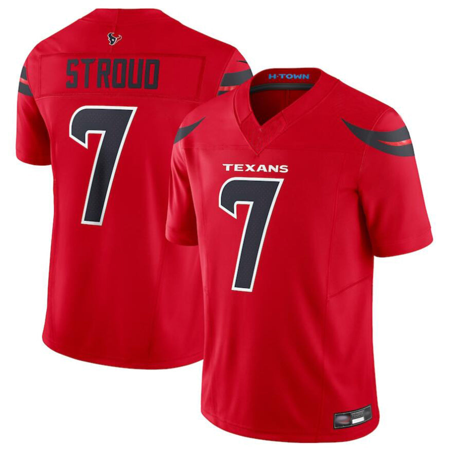 H.Texans #7 C.J.Stroud Player Red Alternate Vapor F.U.S.E. Limited Football Jerseys