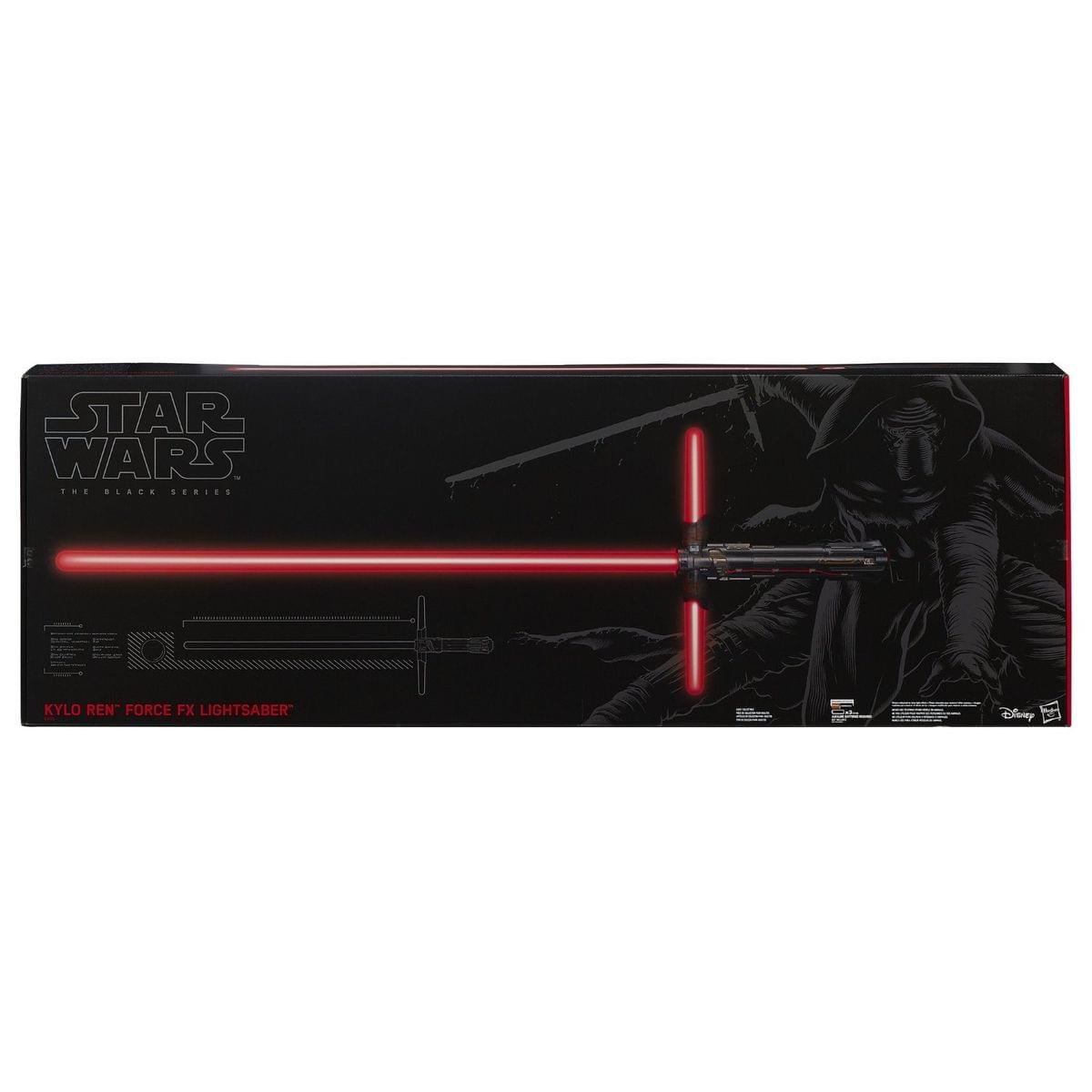Star Wars The Force Awakens The Black Series Kylo Ren FX Force Deluxe Lightsaber