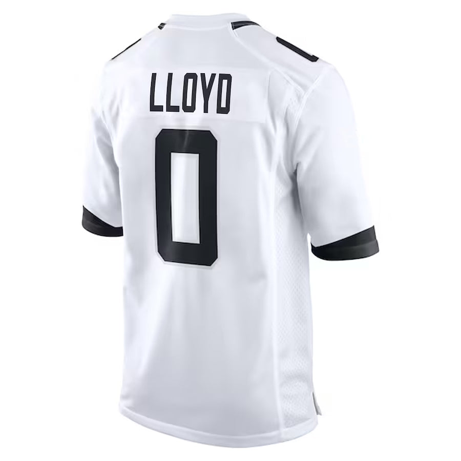 J.Jaguars #0 Devin Lloyd Player White Home Game Football Jerseys