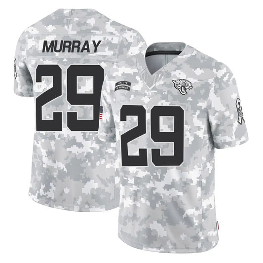 J.Jaguars #29 Eric Murray Player Arctic Camo Salute to Service Limited Football Jerseys