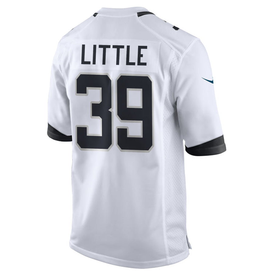 J.Jaguars #39 Cam Little Player White Home Game Football Jerseys