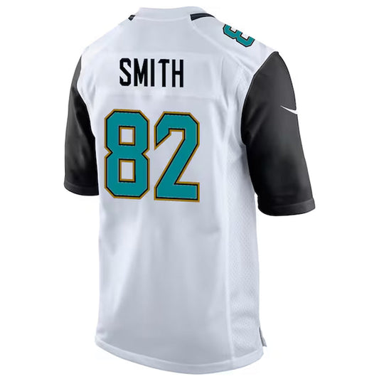 J.Jaguars #82 Jimmy Smith Player White Alternate  Game Football Jerseys