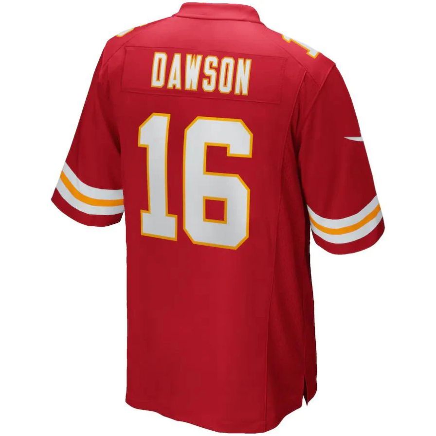KC.Chiefs #16 Len Dawson Player Red Home Game Football Jerseys