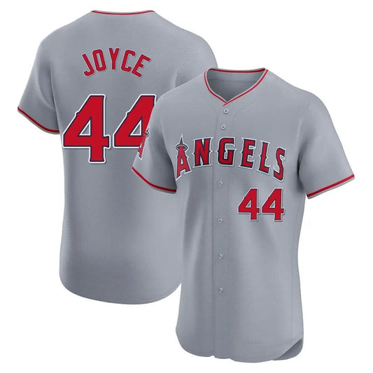LA.Angels #44 Ben Joyce Player  Gray City Connect Limited Elite Baseball Jerseys