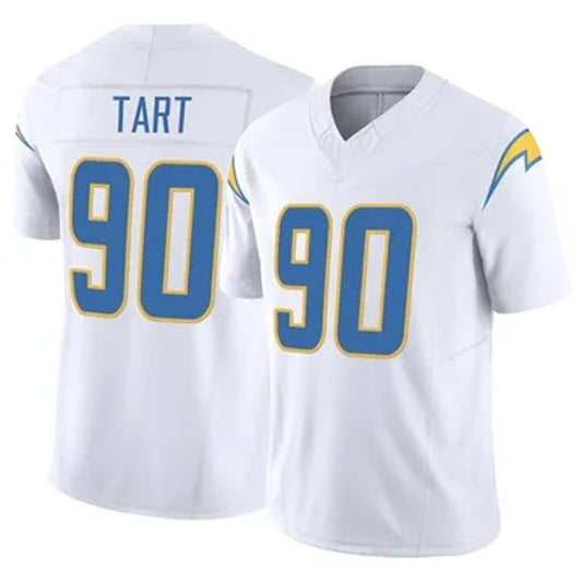 LA.Chargers #90 Teair Tart Player White Vapor F.U.S.E. Limited Football Jerseys