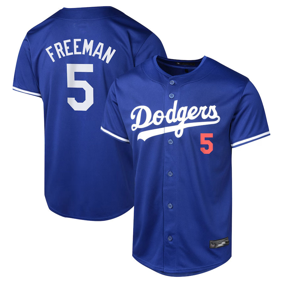 LA.Dodgers #5 Freddie Freeman Player Alternate Limited Royal Baseball Jerseys