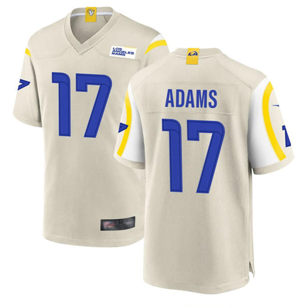 LA.Rams #17 Davante Adams Player Bone Vapor F.U.S.E. Limited Football Jerseys