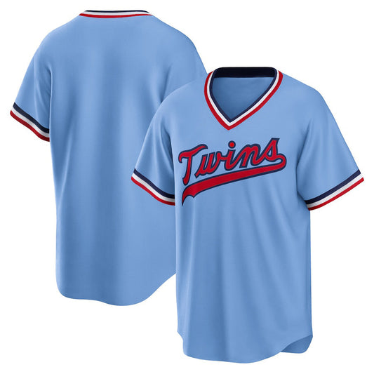 M.Twins Blank Player Gray Road Replica Team Baseball Jerseys