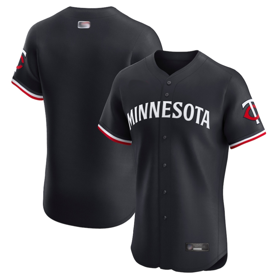 M.Twins Blank Player Navy Vapor Premier Elite Baseball Jerseys