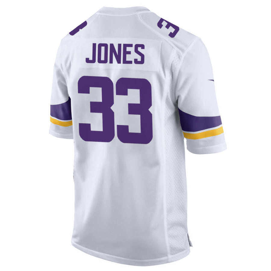 MN.Vikings #33 Aaron Jones Player White Home Game Football Jerseys