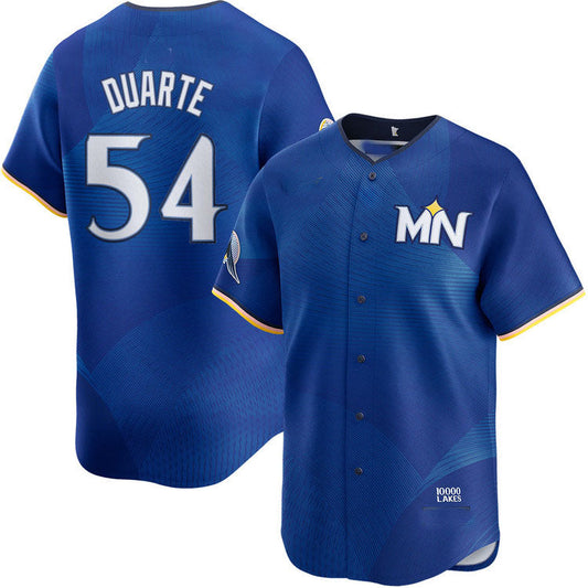 M.Twins #54 Daniel Duarte Player City Connect Limited Baseball Jerseys