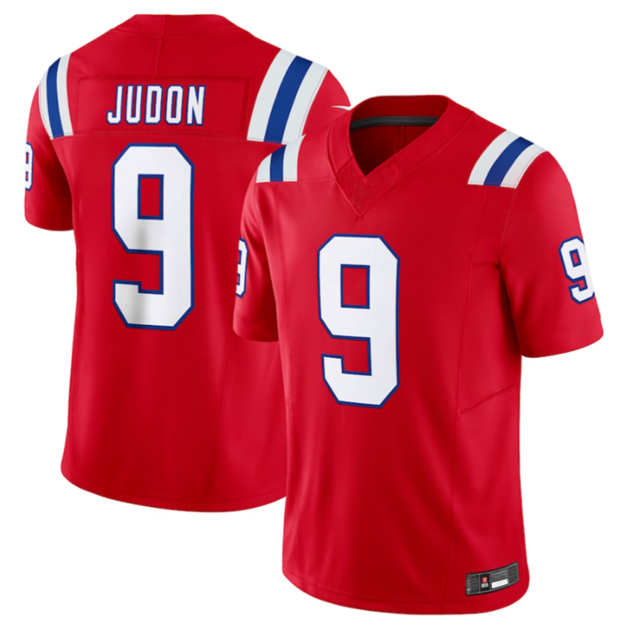 #9 Matthew Judon Player NE.Patriots Red Vapor F.U.S.E. Limited Football Jerseys