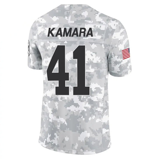 NO.Saints #41 Alvin Kamara Player Arctic Camo Salute to Service Limited Football Jerseys