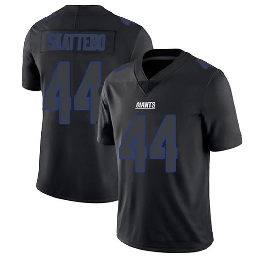 NY.Giants #44 Cam Skattebo Player Limited Black Impact Football Jerseys