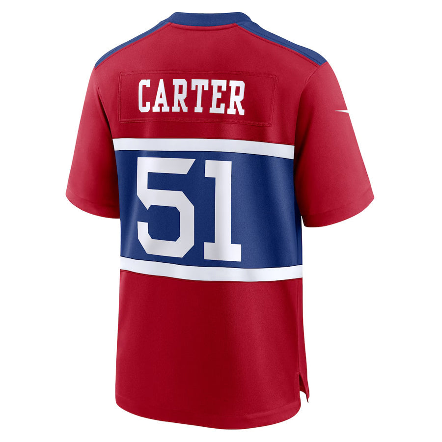 NY.Giants #51 Abdul Carter Player Red Home Game Football Jerseys