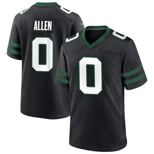 NY.Jets #0 Braelon Allen Player Black Home Game Football Jerseys