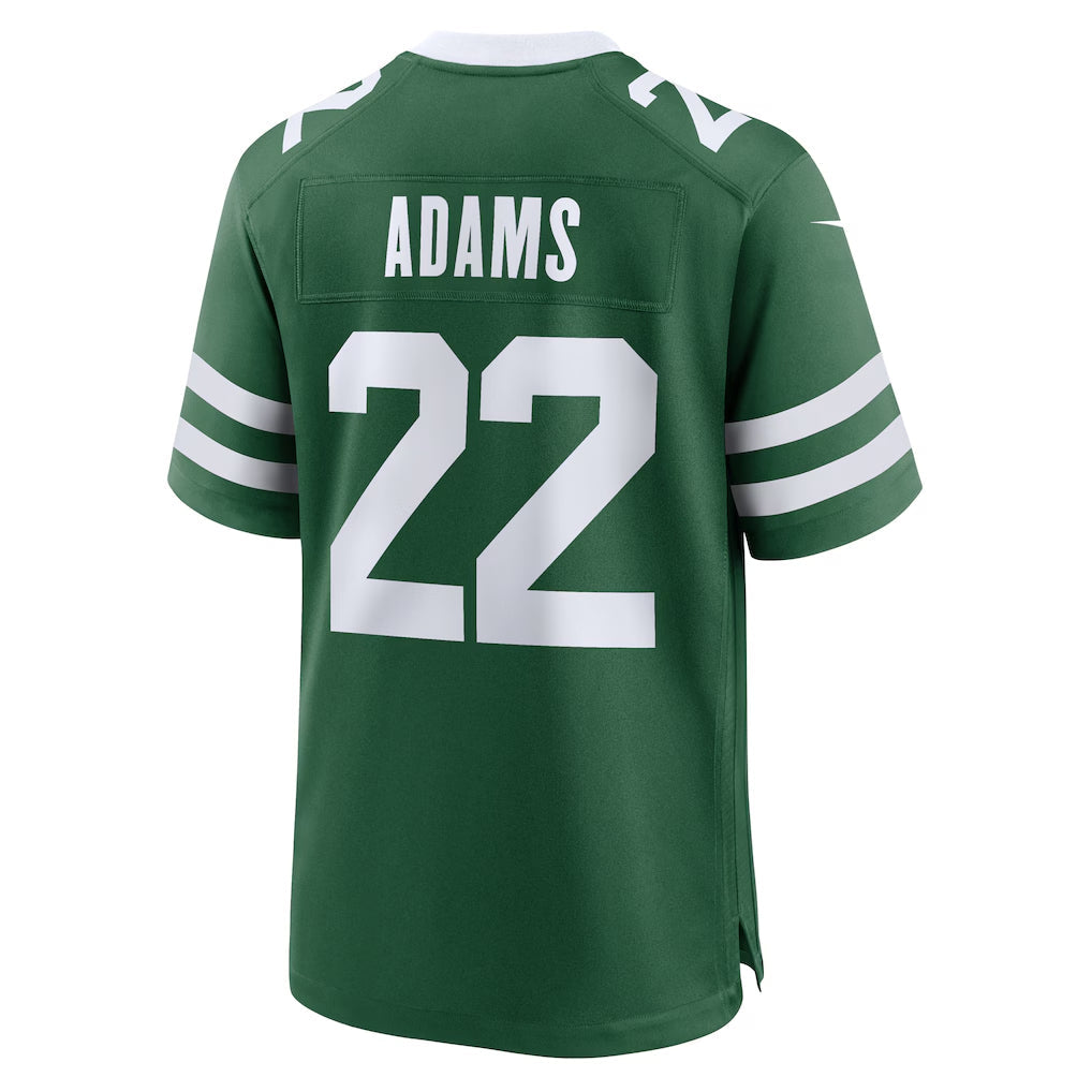 NY.Jets #22 Tony Adams Player Green Home Game Football Jerseys