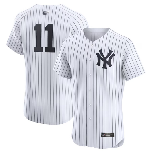 NY.Yankees #11 Anthony Volpe Player White Home Elite Baseball Jerseys