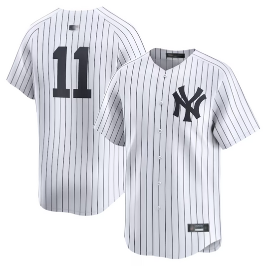 NY.Yankees #11 Anthony Volpe Player White Home Limited Baseball Jerseys
