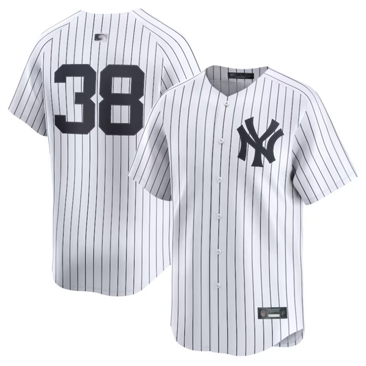NY.Yankees #38 Devin Williams Player White Home Limited Baseball Jerseys