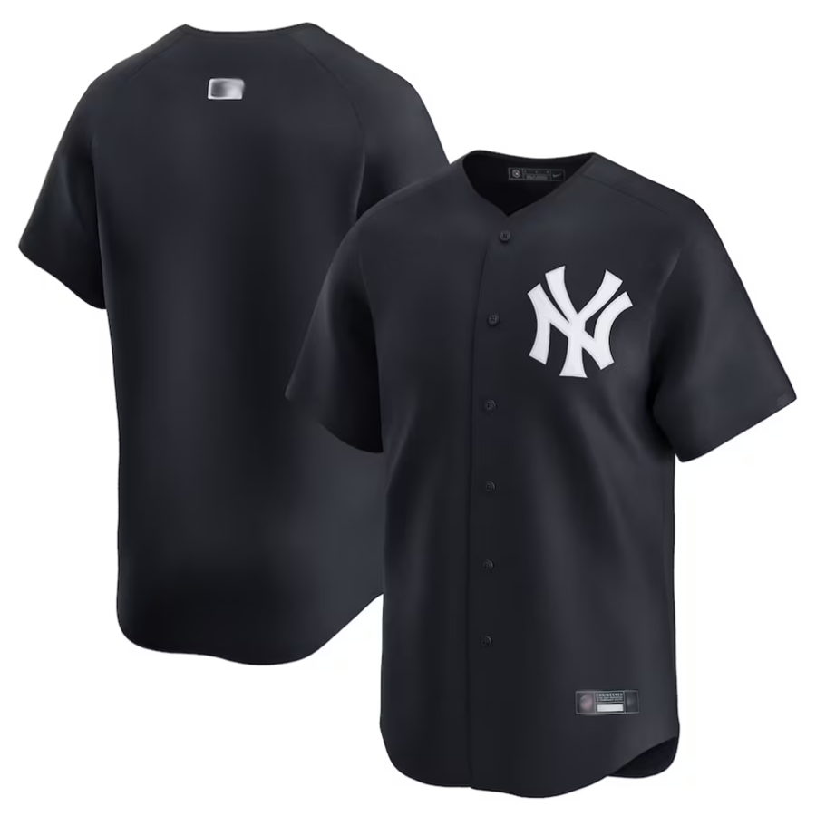 NY.Yankees Blank Player Navy Home Limited Baseball Jerseys