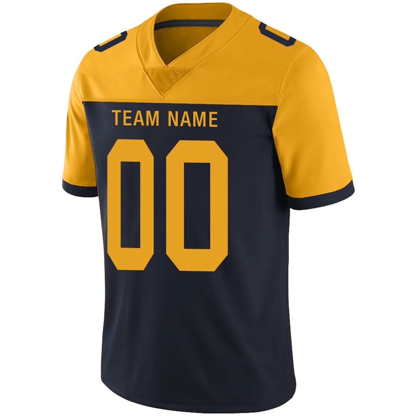 Custom GB.Packers Navy Personalized Design Football Jerseys