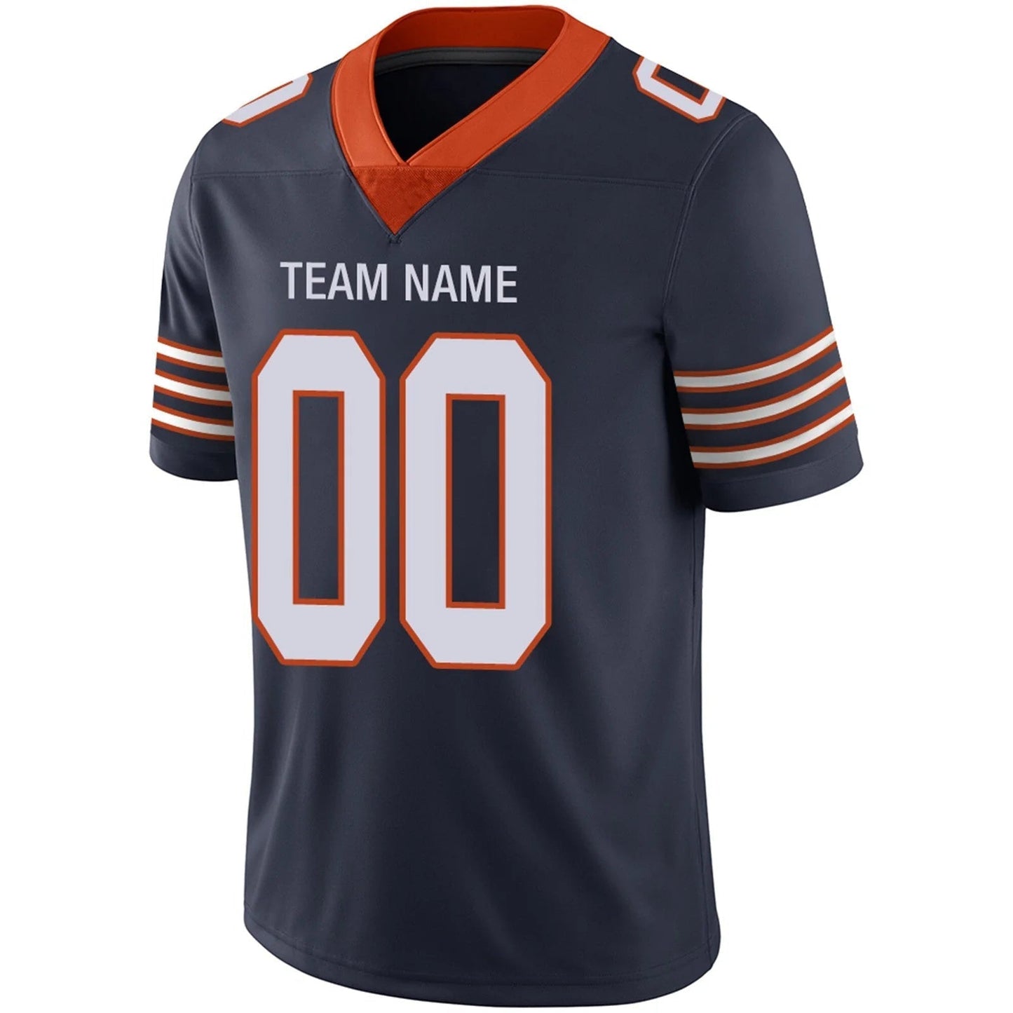Custom C.Bears Navy Personalized Design Football Jerseys