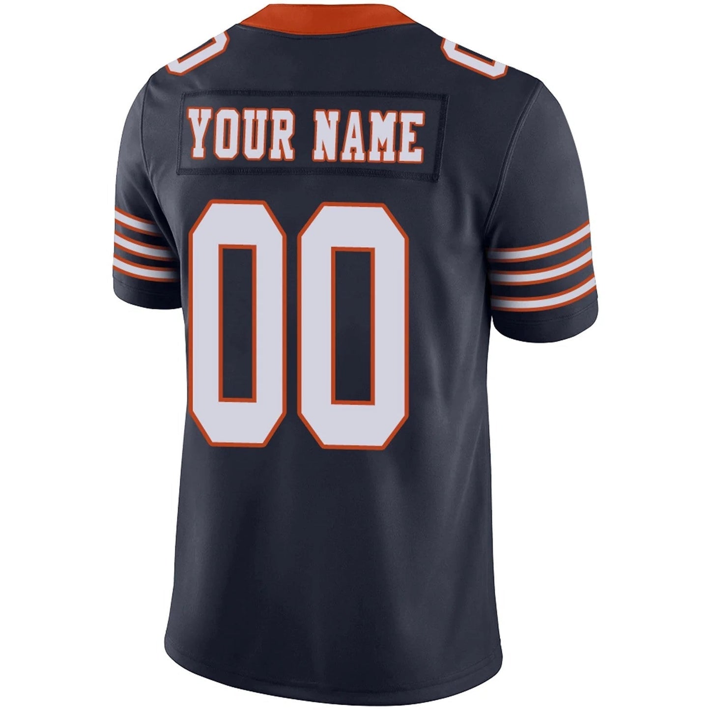 Custom C.Bears Navy Personalized Design Football Jerseys