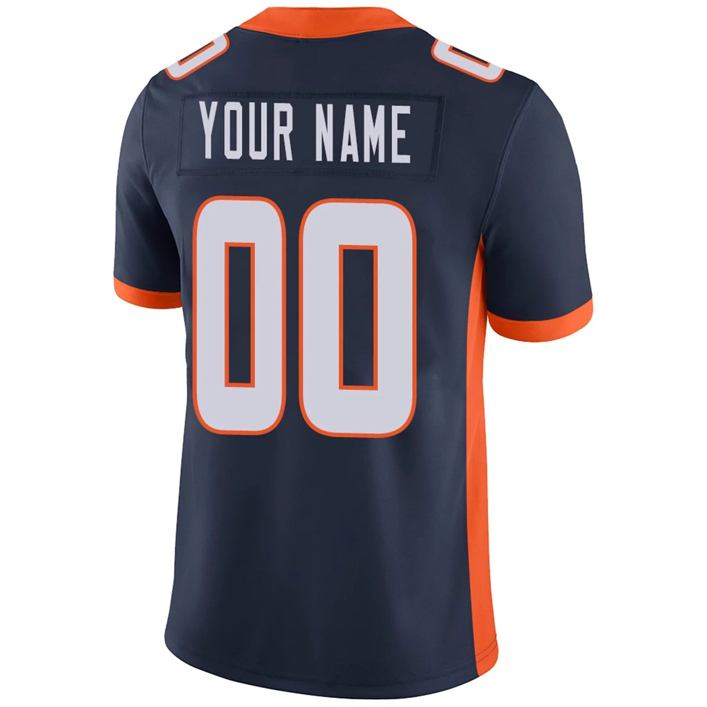 Custom D.Broncos Navy Personalized Design Football Jerseys