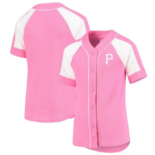 P.Pirates Blank Player Team Spirit Pink Fashion Baseball Jerseys