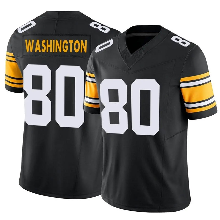 P.Steelers #80 Darnell Washington Player Black Vapor F.U.S.E. Limited Football Jerseys
