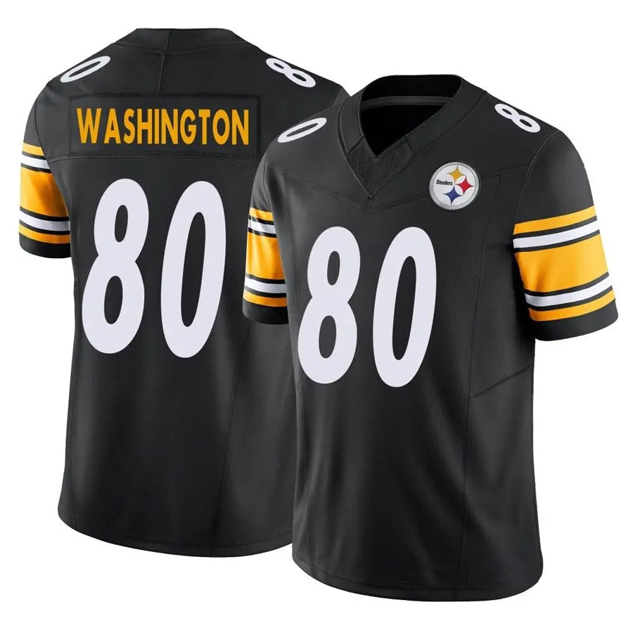 P.Steelers #80 Darnell Washington Player Black Vapor F.U.S.E. Limited Home Football Jerseys