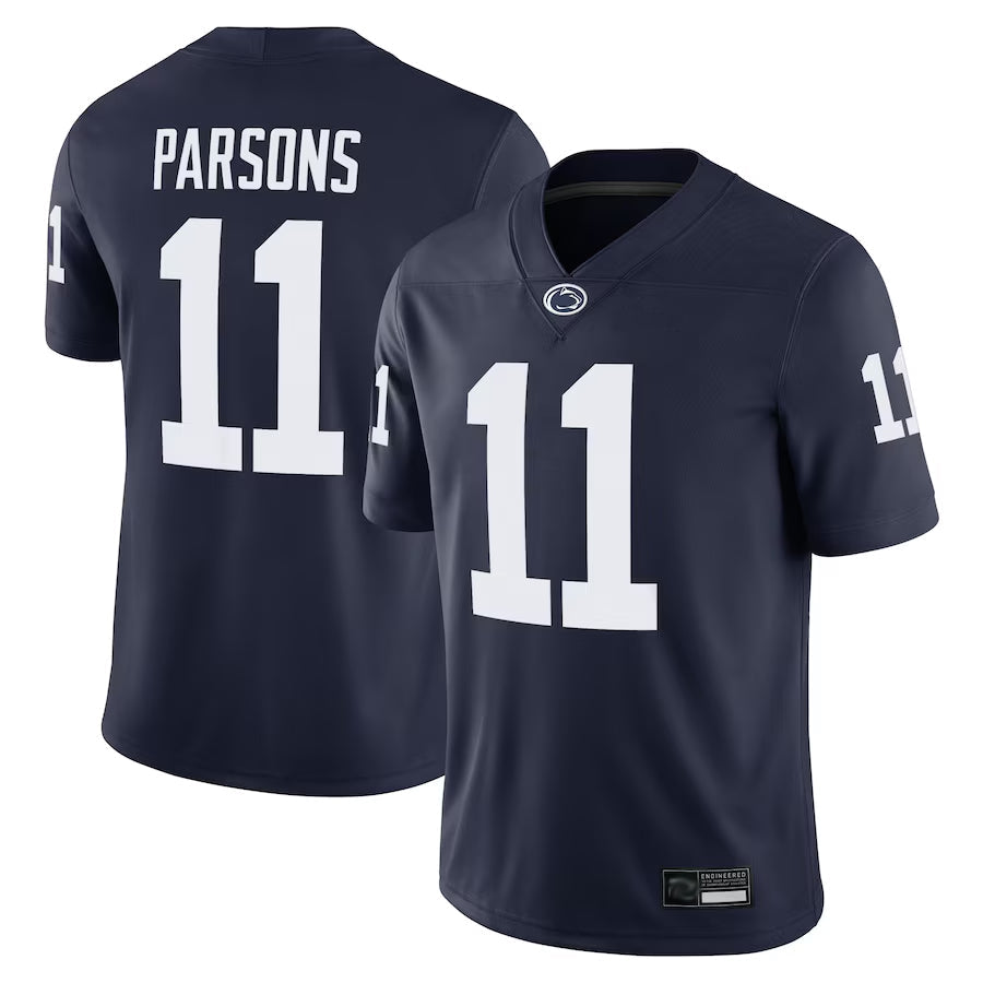 Penn State Nittany Lions #11 Micah Parsons Player Navy Game College Jerseys -Football Jerseys
