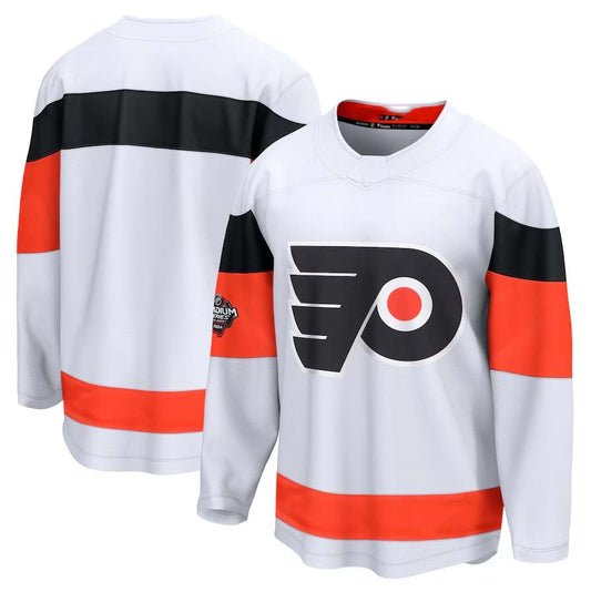 P.Flyers Fanatics Blank Player Game Hockey Jersey ��C White Stitched American Hockey Jerseys
